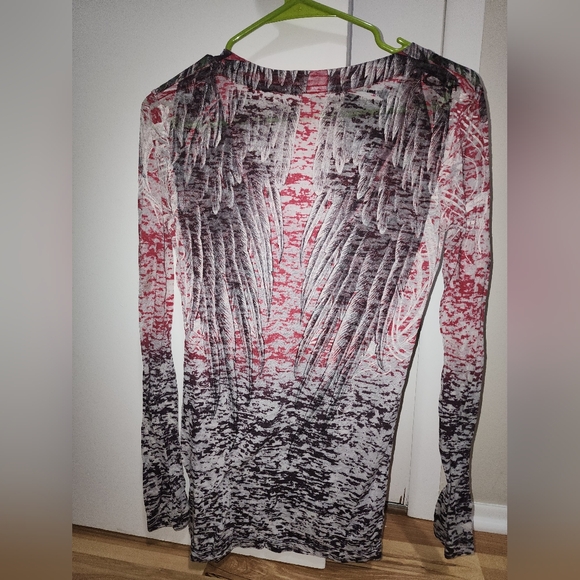 Affliction Long sleeved V-neck shirt - Picture 4 of 4